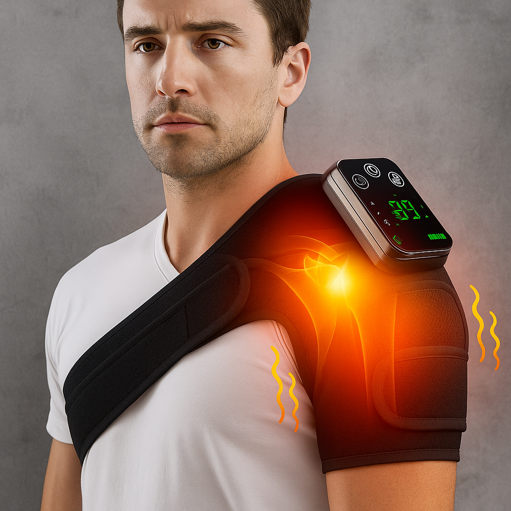 ThermoVibe - Electric Heated Vibration Physiotherapy Pad 