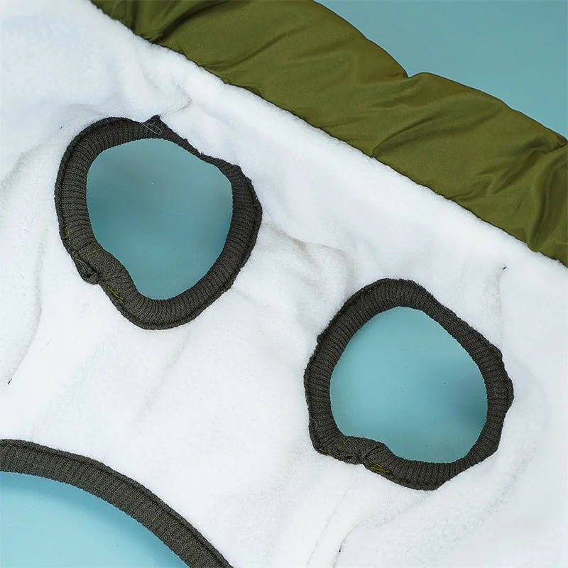 🐕 WoofWrap- Ultimate Dog Winter Jacket – Cozy, Waterproof & Harness-Ready