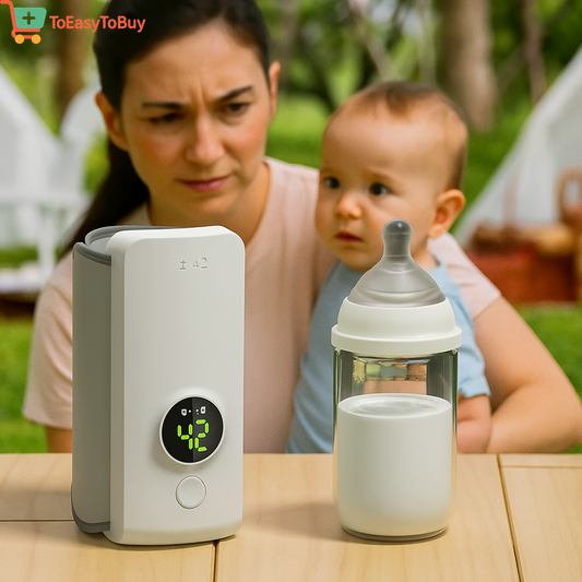 SnuggySip - On-the-Go Baby Bottle Warmer – Compact, Cordless & Easy to Use