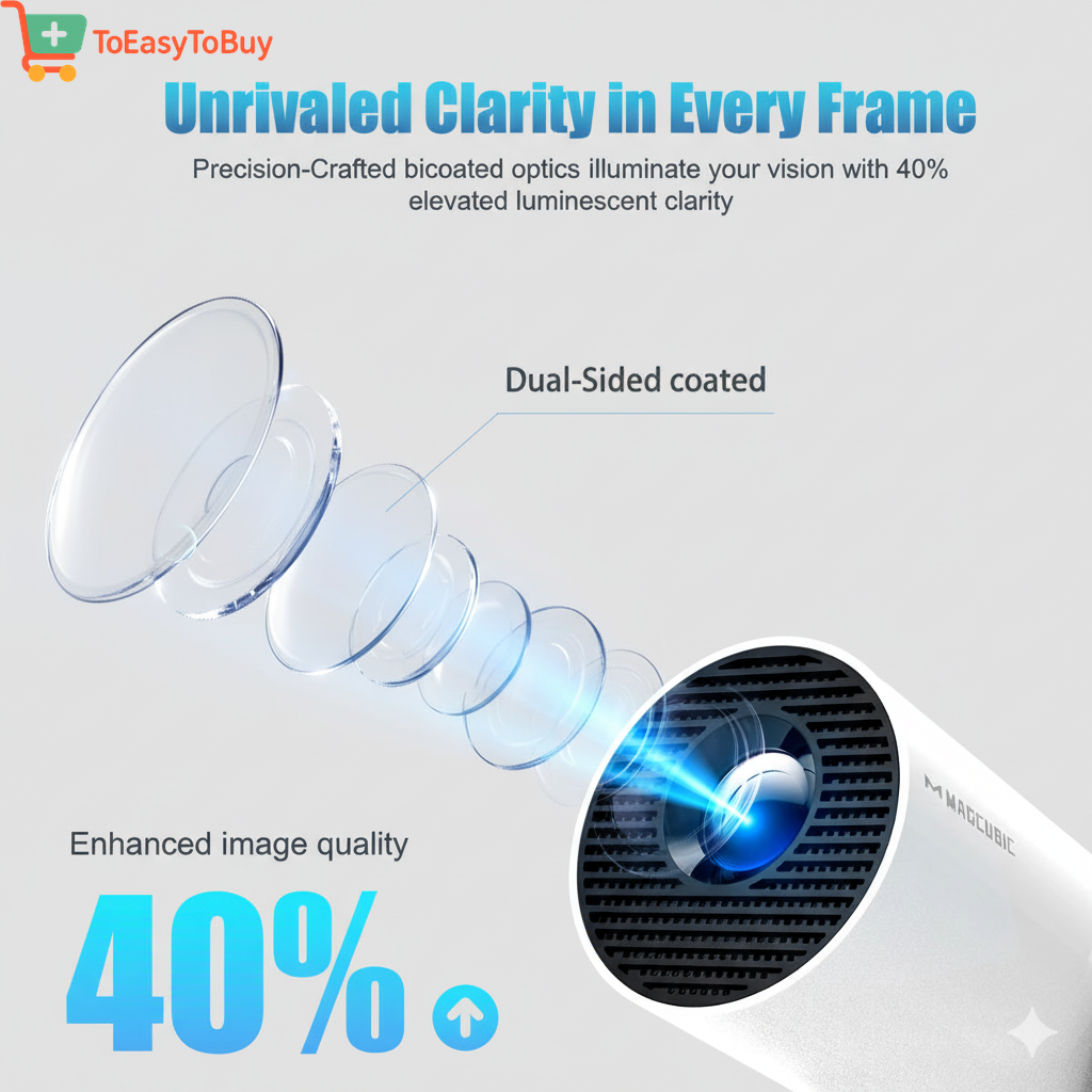 4K Wifi6 Projector Android11 260 ANSI Dual WIFI Allwinner H713 BT5.0 1280*720P Home Cinema Outdoor Portable HY300 Pro +